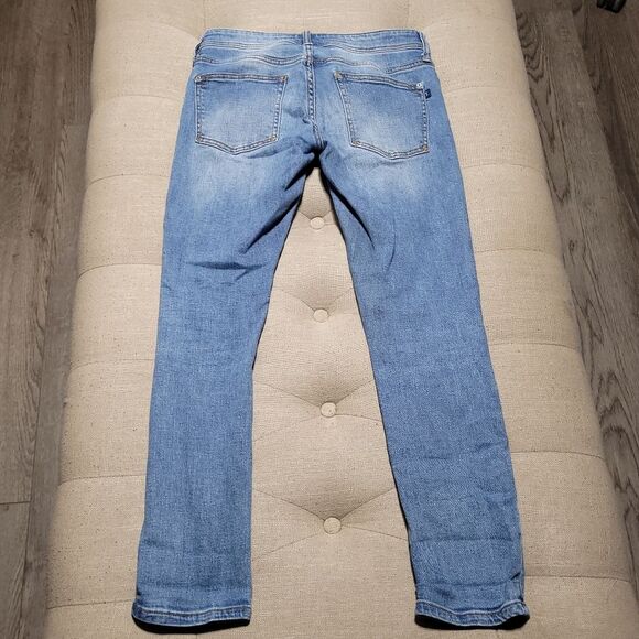 Pilcro Jeans Slim Boyfriend Mid Rise Denim Anthropologie Womens 25P - Picture 4 of 13